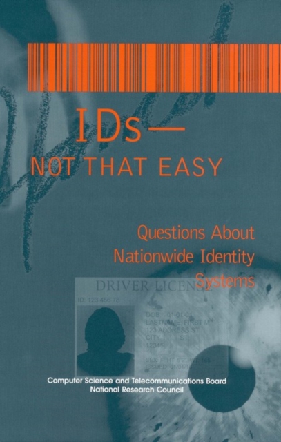 IDs -- Not That Easy : Questions About Nationwide Identity Systems, EPUB eBook