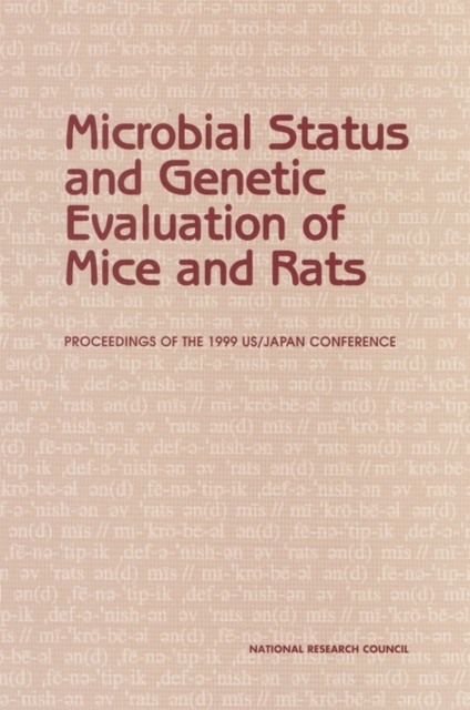 Microbial Status and Genetic Evaluation of Mice and Rats : Proceedings of the 1999 US/Japan Conference, EPUB eBook