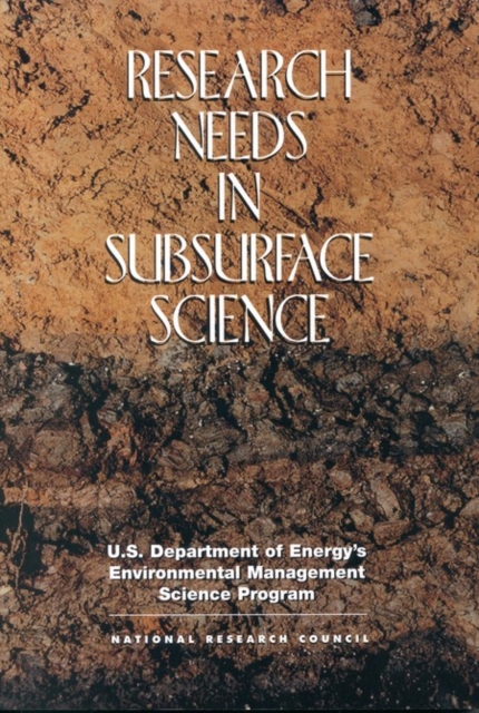 Research Needs in Subsurface Science, EPUB eBook