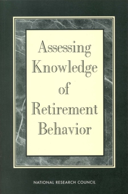 Assessing Knowledge of Retirement Behavior, EPUB eBook