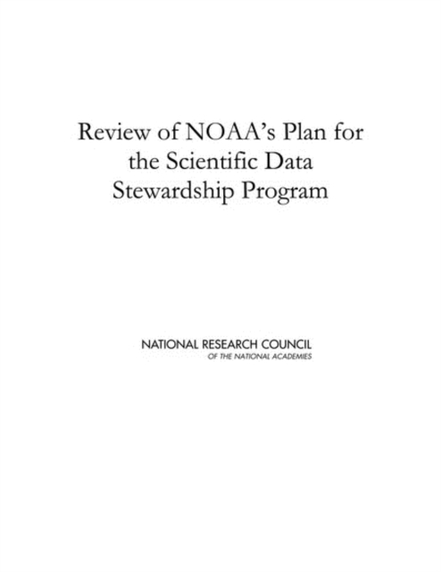Review of NOAA's Plan for the Scientific Data Stewardship Program, EPUB eBook
