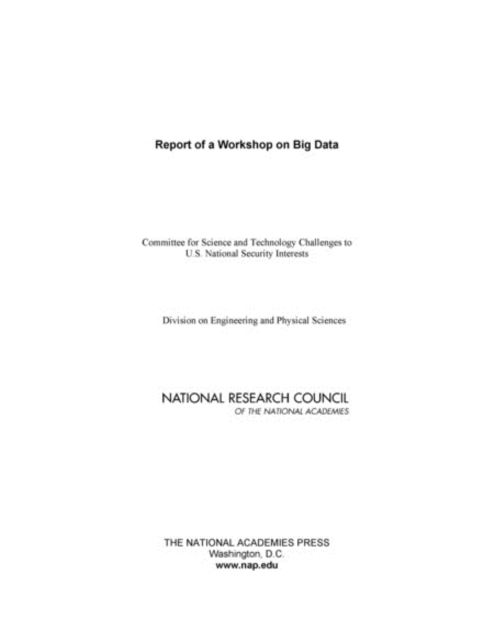 Big Data : A Workshop Report, PDF eBook