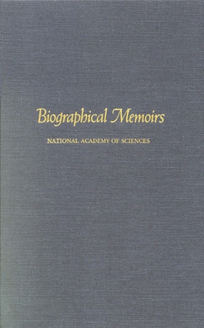 Biographical Memoirs : Volume 81, PDF eBook
