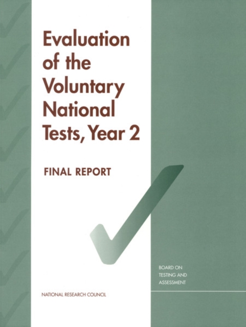 Evaluation of the Voluntary National Tests, Year 2 : Final Report, PDF eBook