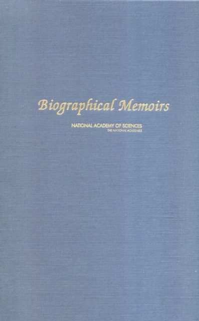 Biographical Memoirs : Volume 85, PDF eBook