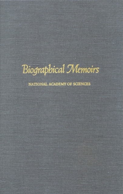 Biographical Memoirs : Volume 45, PDF eBook