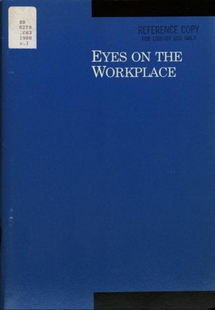 Eyes on the Workplace, PDF eBook