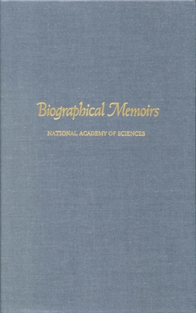 Biographical Memoirs : Volume 76, PDF eBook