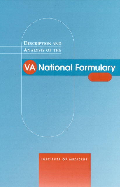 Description and Analysis of the VA National Formulary, PDF eBook