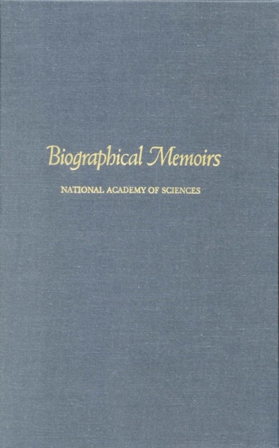 Biographical Memoirs : Volume 73, PDF eBook
