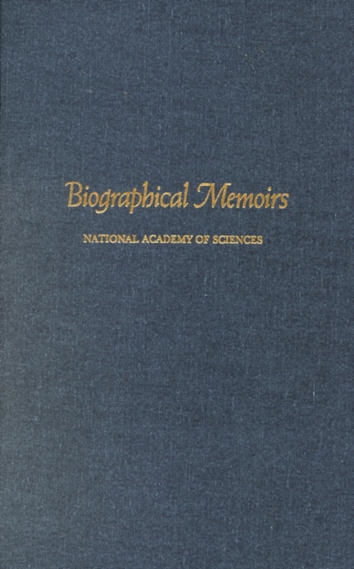 Biographical Memoirs : Volume 77, PDF eBook
