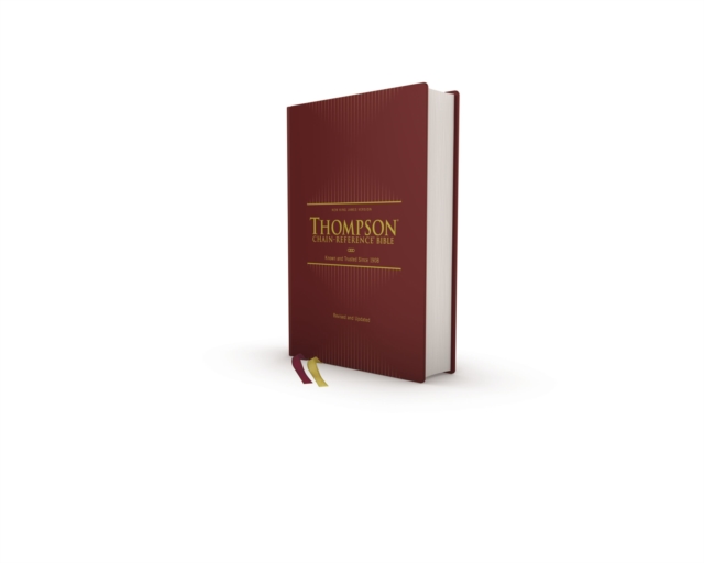 NKJV, Thompson Chain-Reference Bible, Hardcover, Red Letter, Comfort Print, Hardback Book