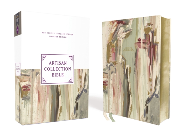 NRSVue, Artisan Collection Bible, Leathersoft, Multi-color/Cream, Comfort Print, Leather / fine binding Book