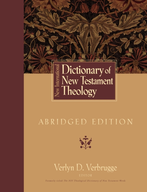 New International Dictionary of New Testament Theology : Abridged Edition, EPUB eBook