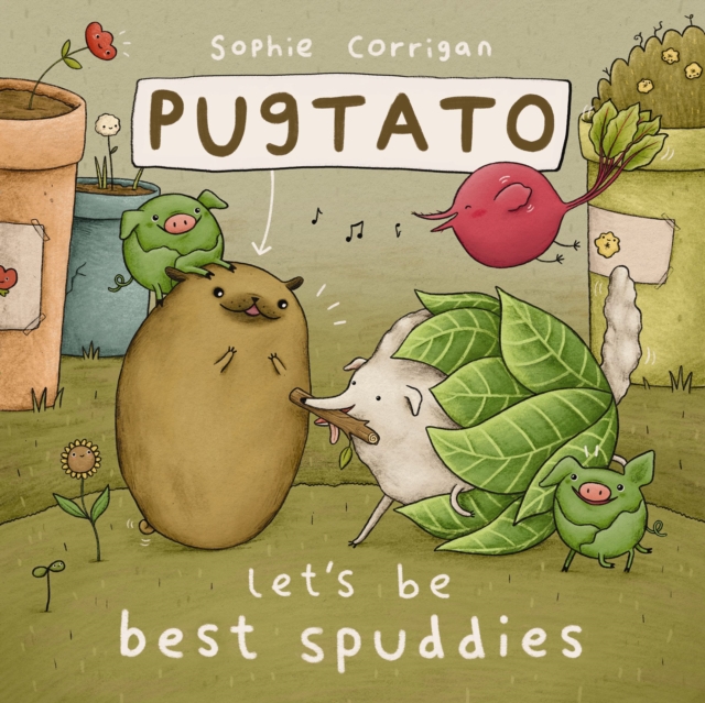 Pugtato, Let's Be Best Spuddies, Board book Book