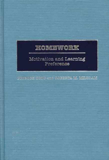 Homework : Motivation and Learning Preference, PDF eBook