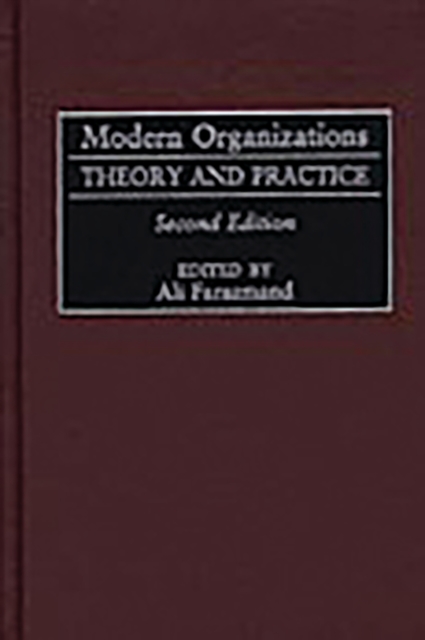 Modern Organizations : Theory and Practice, PDF eBook