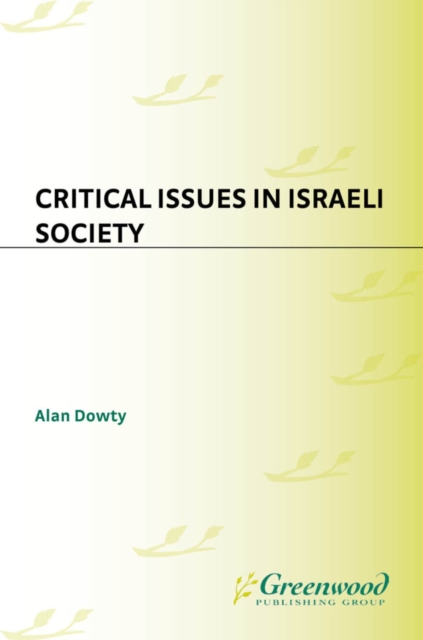 Critical Issues in Israeli Society, PDF eBook