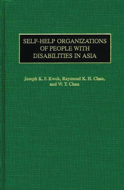 Self-Help Organizations of People with Disabilities in Asia, PDF eBook