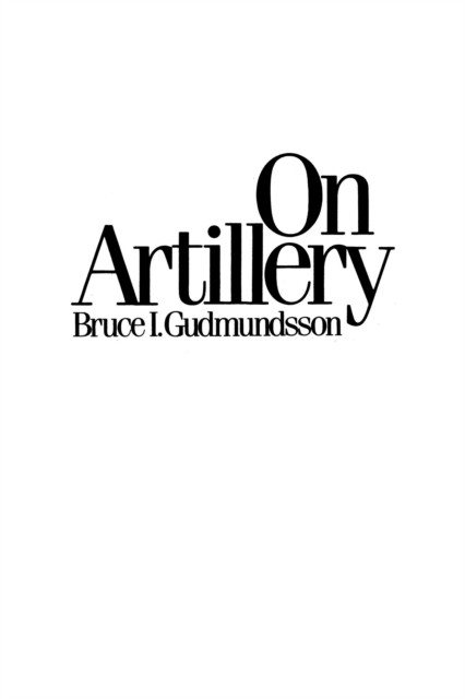 On Artillery, PDF eBook