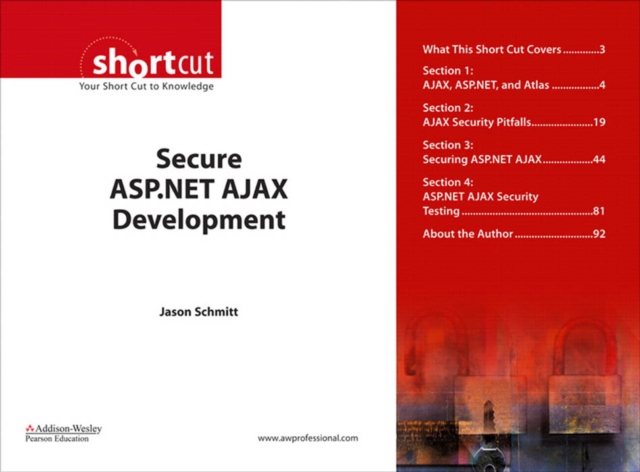 Secure ASP.NET AJAX Development (Digital Short Cut), PDF eBook