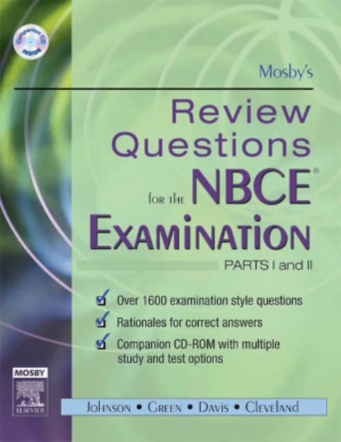 Mosby's Review Questions for the NBCE Examination: Parts I and II - E-Book : Mosby's Review Questions for the NBCE Examination: Parts I and II - E-Book, EPUB eBook