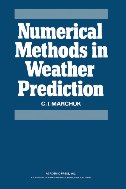Numerical Methods in Weather Prediction, PDF eBook