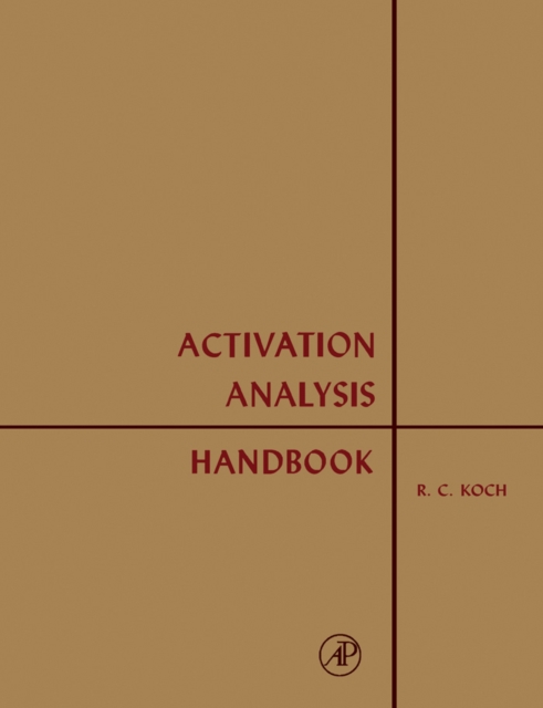 Activation Analysis Handbook, PDF eBook