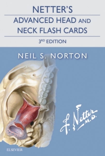 Netter's Advanced Head and Neck Flash Cards, Cards Book