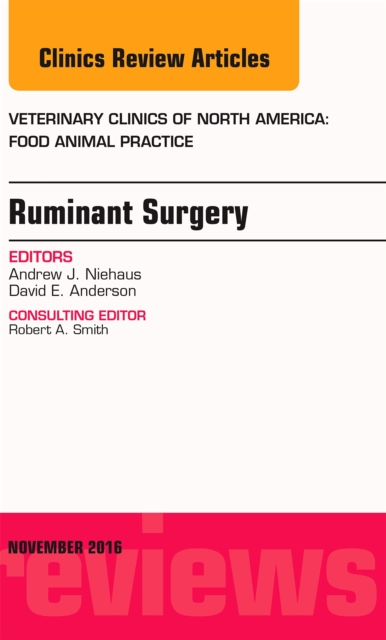 Ruminant Surgery, An Issue of Veterinary Clinics of North America: Food Animal Practice, EPUB eBook
