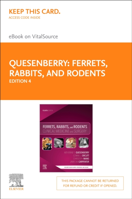 Ferrets, Rabbits and Rodents - E-Book : Clinical Medicine and Surgery, EPUB eBook