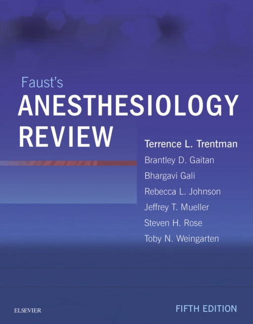 Faust's Anesthesiology Review, EPUB eBook