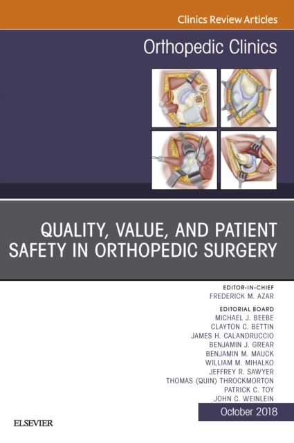 Quality, Value, and Patient Safety in Orthopedic Surgery, An Issue of Orthopedic Clinics, EPUB eBook