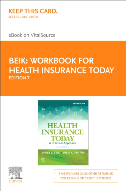 Workbook for Health Insurance Today E-Book : Workbook for Health Insurance Today E-Book, PDF eBook