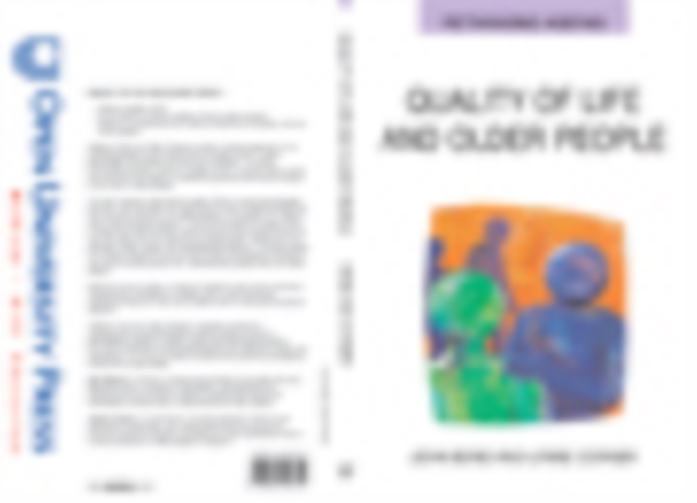 QUALITY OF LIFE AND OLDER PEOPLE (SB 9780335208722), PDF eBook