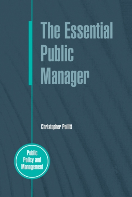 The Essential Public Manager, PDF eBook