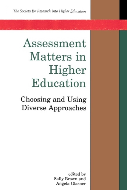 Assessment Matters in Higher Education, PDF eBook