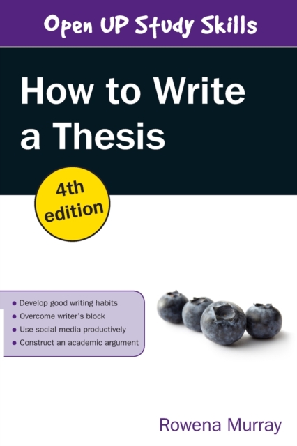 How to Write a Thesis, Paperback / softback Book