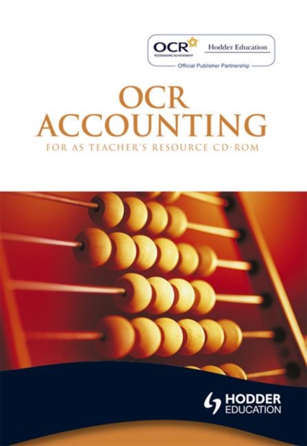 OCR Accounting for AS : Teacher's Resource, CD-Audio Book