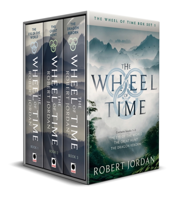 The Wheel of Time Box Set 1 : Books 1-3 (The Eye of the World, The Great Hunt, The Dragon Reborn), Mixed media product Book