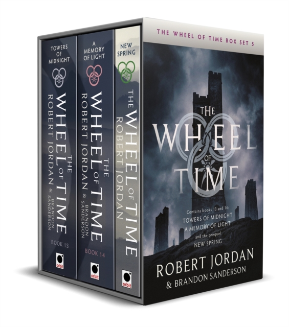 The Wheel of Time Box Set 5 : Books 13, 14 & prequel (Towers of Midnight, A Memory of Light, New Spring), Mixed media product Book