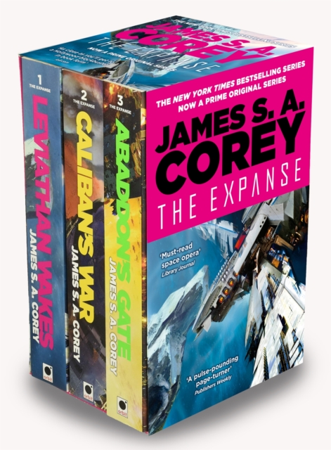 The Expanse Box Set Books 1-3 (Leviathan Wakes, Caliban's War, Abaddon's Gate), Multiple-component retail product Book