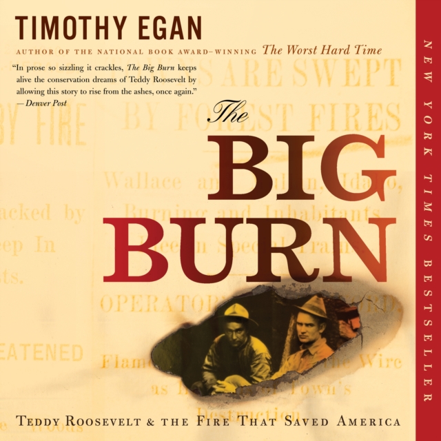 The Big Burn : Teddy Roosevelt and the Fire that Saved America, eAudiobook MP3 eaudioBook