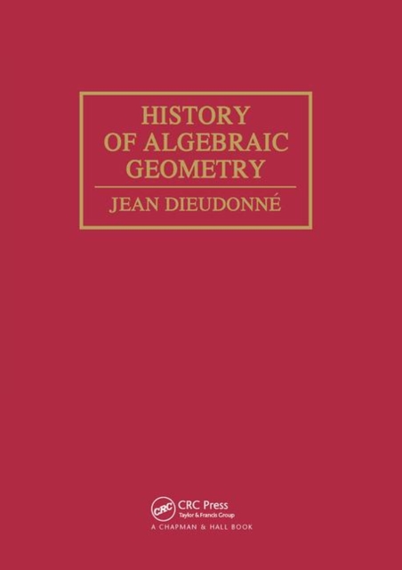 History Algebraic Geometry, Paperback / softback Book