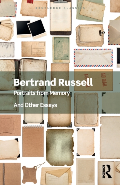Portraits from Memory : And Other Essays, Paperback / softback Book