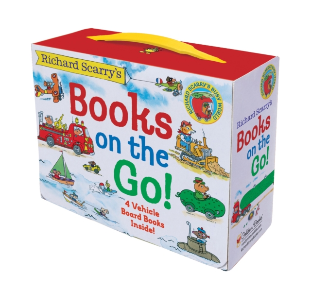 Richard Scarry's Books on the Go : 4 Board Books, Board book Book