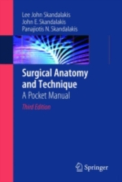 Surgical Anatomy and Technique : A Pocket Manual, PDF eBook