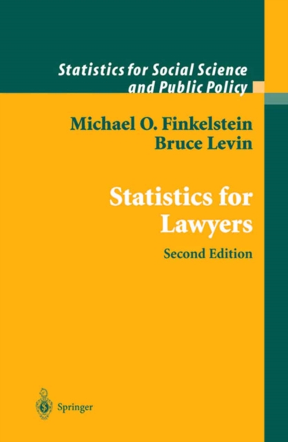 Statistics for Lawyers, PDF eBook