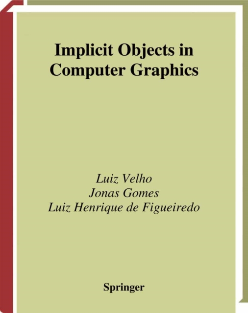 Implicit Objects in Computer Graphics, PDF eBook