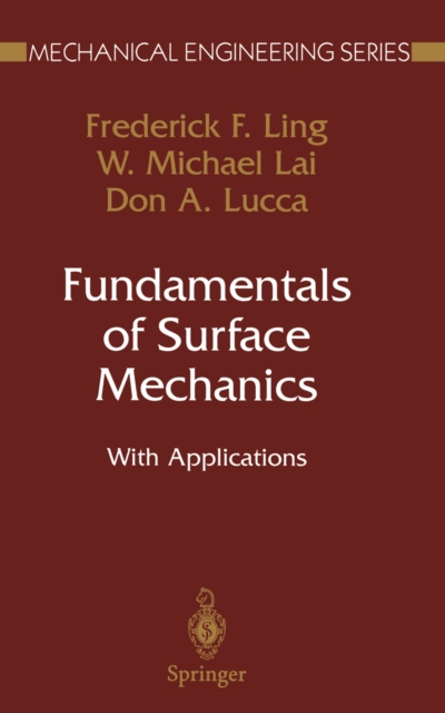 Fundamentals of Surface Mechanics : With Applications, PDF eBook